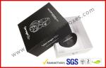 CMYK Printed Round Embossed Rigid Gift Boxes , Custom Printed Paper Packaging