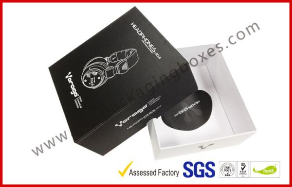 CMYK Printed Round Embossed Rigid Gift Boxes , Custom Printed Paper Packaging