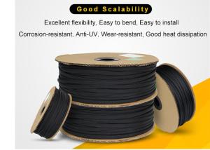 Quality Wear Resistant PET Expandable Braided Sleeving High Density For Cable Protection wholesale