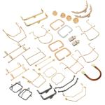 Colorfast Cat Ear Metal Bag Handles Smooth Edge For Wallet And Clutch ODM
