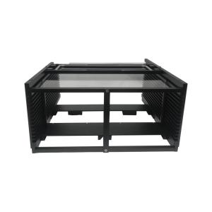 Quality 12-Inch 13-Slot Polished Finish Metal Wafer Carrier Compliant With Automation Equipment wholesale