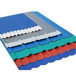 Quality Galvanized Corrugated Metal Roofing Sheets 1.0mm Black Iron Plate wholesale