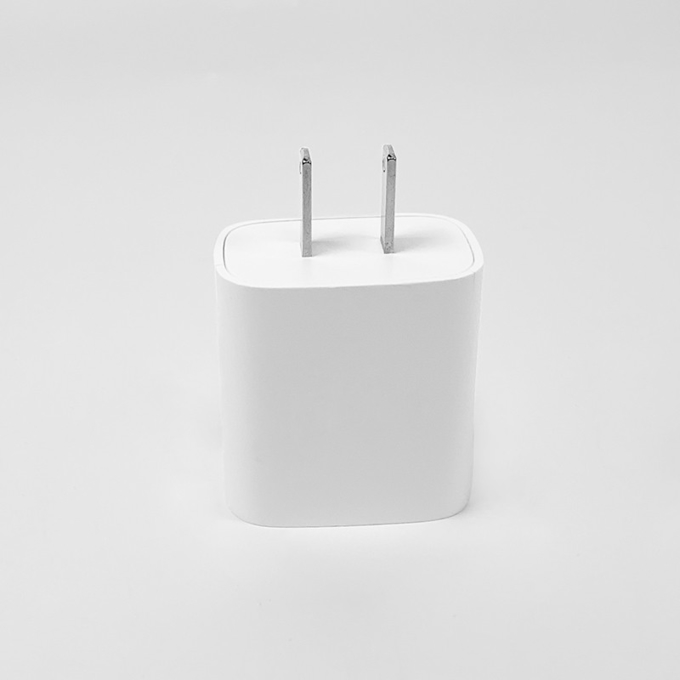 White 2.22A 9V 20W Fast Charger GaN With Over Current Safety Protection