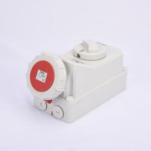 Quality 380V 4P IP67 Waterproof Interlocked Switch Socket IEC Standard wholesale