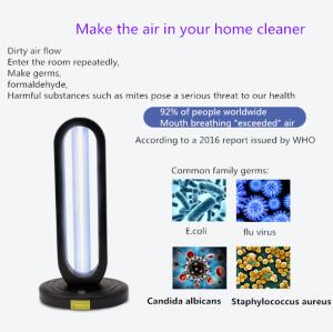 Quality Remote Control Portable Ozone 38W UV Germicidal Lamp wholesale