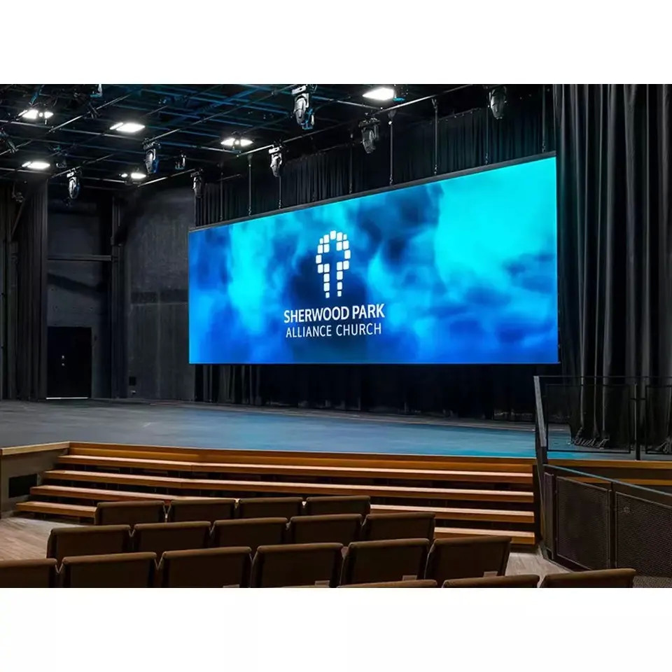 3840Hz SMD P2.6 LED Video Wall Display Panel Rent For Stage Event Backdrop