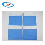 Blue SMS Disposable Angiography Surgical Drape Kit For Hospital Manufacturer