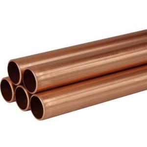 Quality C10100 C10200 C11000 T1 T2 T3 T4 Brass Copper Tube Pipe For Chemical Evaporators wholesale