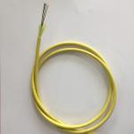 PVC jacket 4 core single mode indoor fiber optic cable