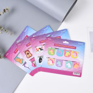Quality Office Stationery Magnetic Page Clips Cat Bookmarks For Book Reading wholesale
