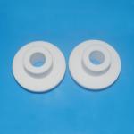 Electrical Resistivity Flanged Alumina Ceramic Parts , Ceramic Bush Industrial