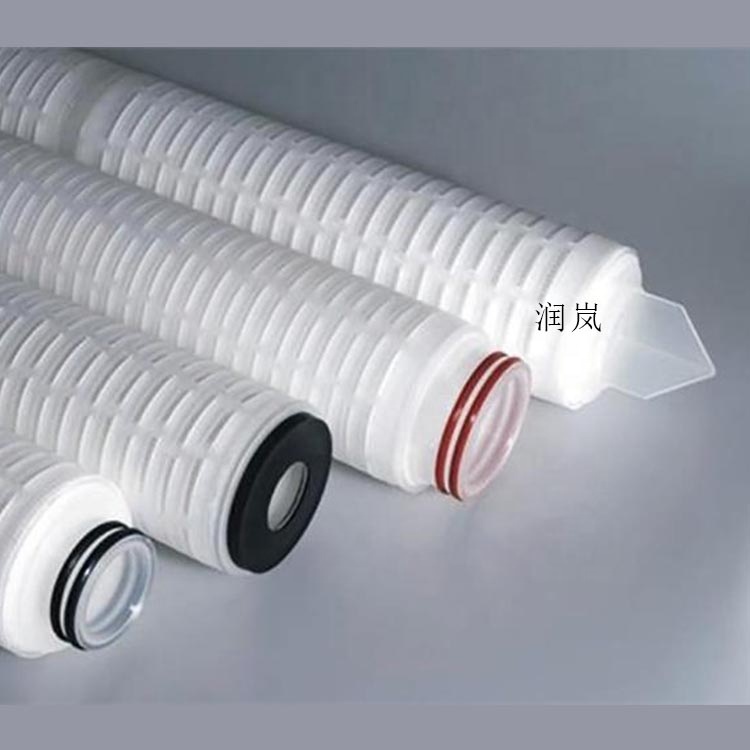 Printing Shops PTFE Membrane Micro Pleated Filter Cartridge with 10*10*30cm Size