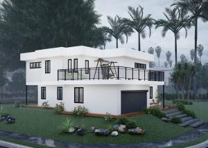 Quality Luxurious Prefabricated Light Steel Frame Prefab Metal House Kits wholesale