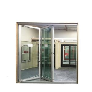 Quality 180KG 1.6mm Aluminium Bifold Doors For Building wholesale
