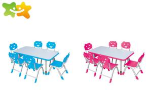 Quality Classroom Kindergarten School Furniture Circular Arc Design Round Edge wholesale