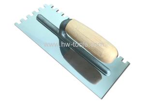 Quality plastering trowel with stainless steel wooden handle HW02251 wholesale