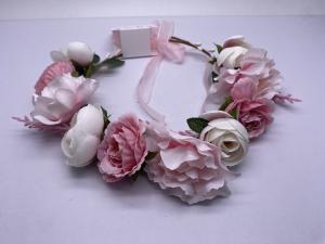 Quality Women Flower Hair Accessory Crown Headband Durable Lightweight wholesale