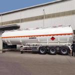 CIMC 40000 50000 L Tri Axle Oil Fuel Diesel Tanker Truck Trailer for Sale in