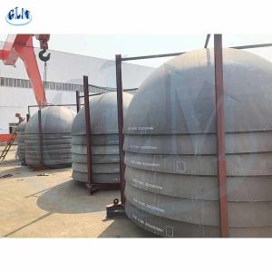 Quality 3200mm Diameter SA387 GR.11 Hemispherical Dished Head 45mm Thickness wholesale