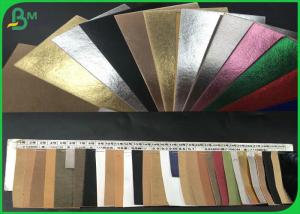 Quality Natural Fiber Pulp Brown Kraft Paper Roll , Waterproof Grey Kraft Paper 0.3mm 0.55mm wholesale