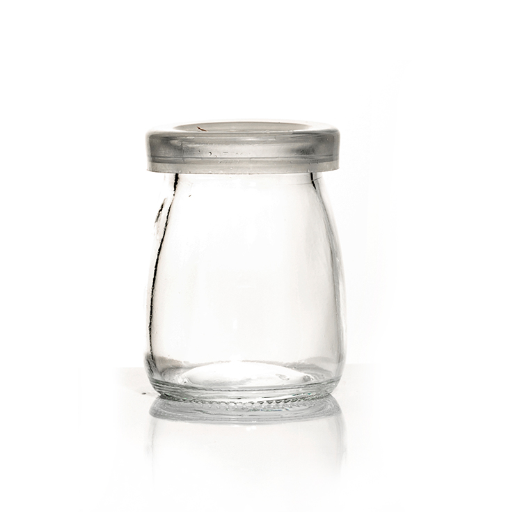Factory Wholesale High Quality Jar Food Storage Canister Transparent Borosilicate Glass With Lid