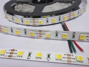 Quality 12V 5050 WW+W CCT dimmable led strip 60led 9.6w wholesale
