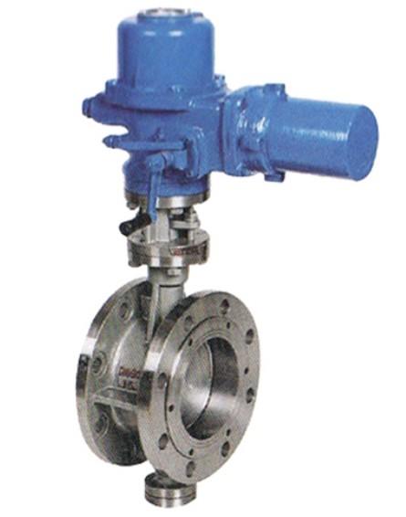 Cheap Multilevel Triple Offset Butterfly Valve Electric Actuated Operation for sale