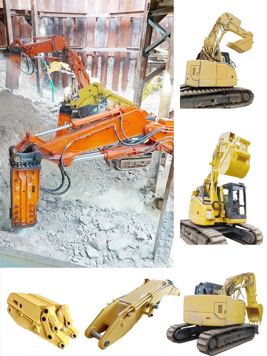 Excavator Tunnel Arm for Ex60 zx135 zx200 pc240 Use Q355B Material