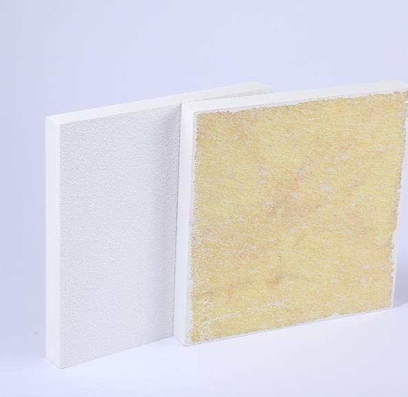 Office Fireproof Lightweight Fiberglass Plaster Acoustic Ceiling Board for