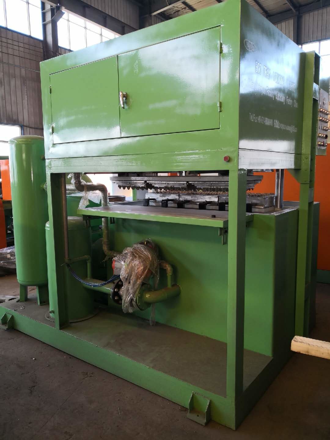 pulp moulding small egg tray machine for home business with 2 years warranty