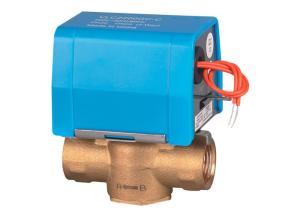 Quality Underfloor Heating PN10 Motorized Ball Valves , DC12V 1 Inch Brass Ball Valves wholesale