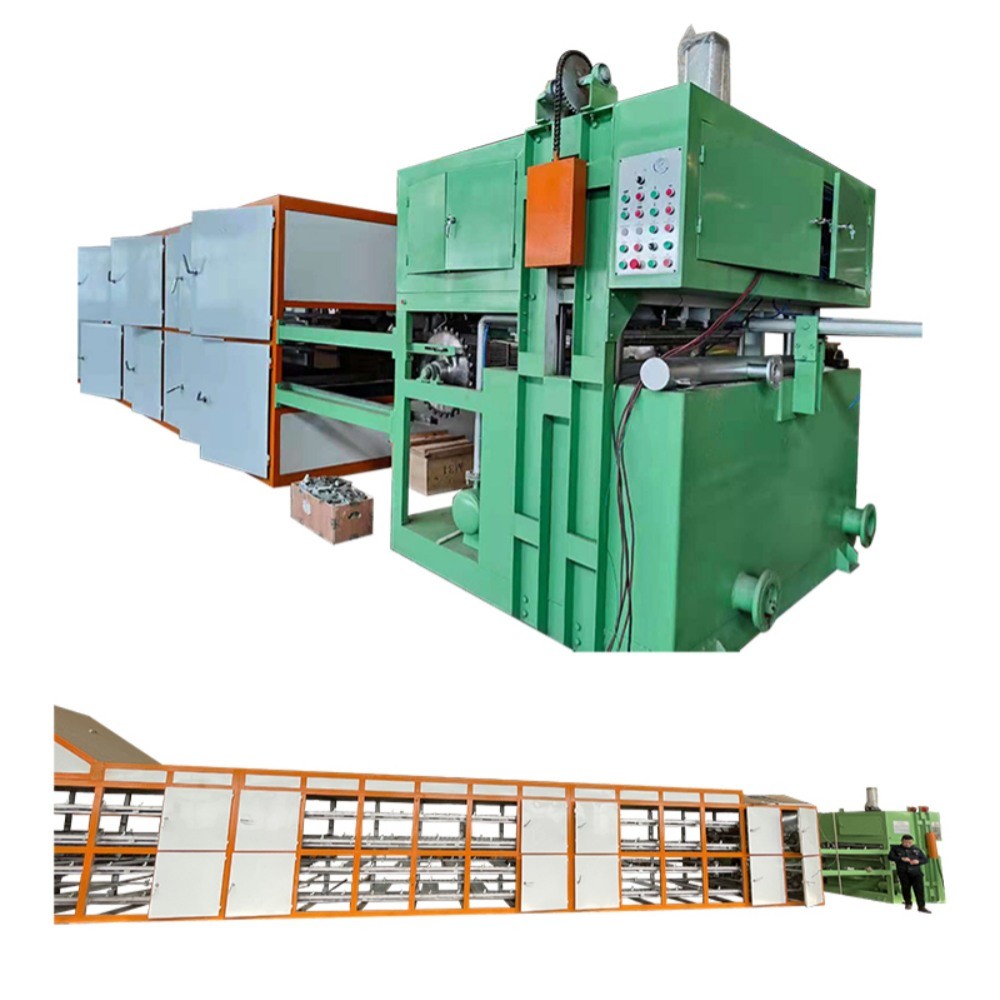 700-5000pcs/H Pulp Moulding Machines Steel Processing Egg Carton Manufacturing Device For Seamless Production
