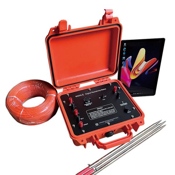 Geological Investigation Resistivity Meter Underground Water Detector Ground