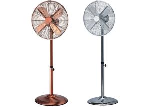 Quality 16&quot; Metal Blade Pedestal Fan Wide Area Oscillating Stand 3 - Speed ETL wholesale