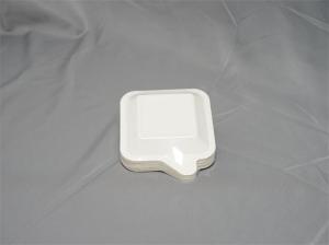 Quality Cake Holder Biodegradable Sugarcane Plates 133x112x16mm wholesale