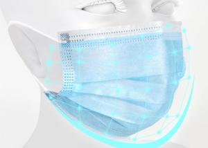 Quality Antibacterial Medical Disposable Surgical Mask Earloop Common Size 9*18CM wholesale