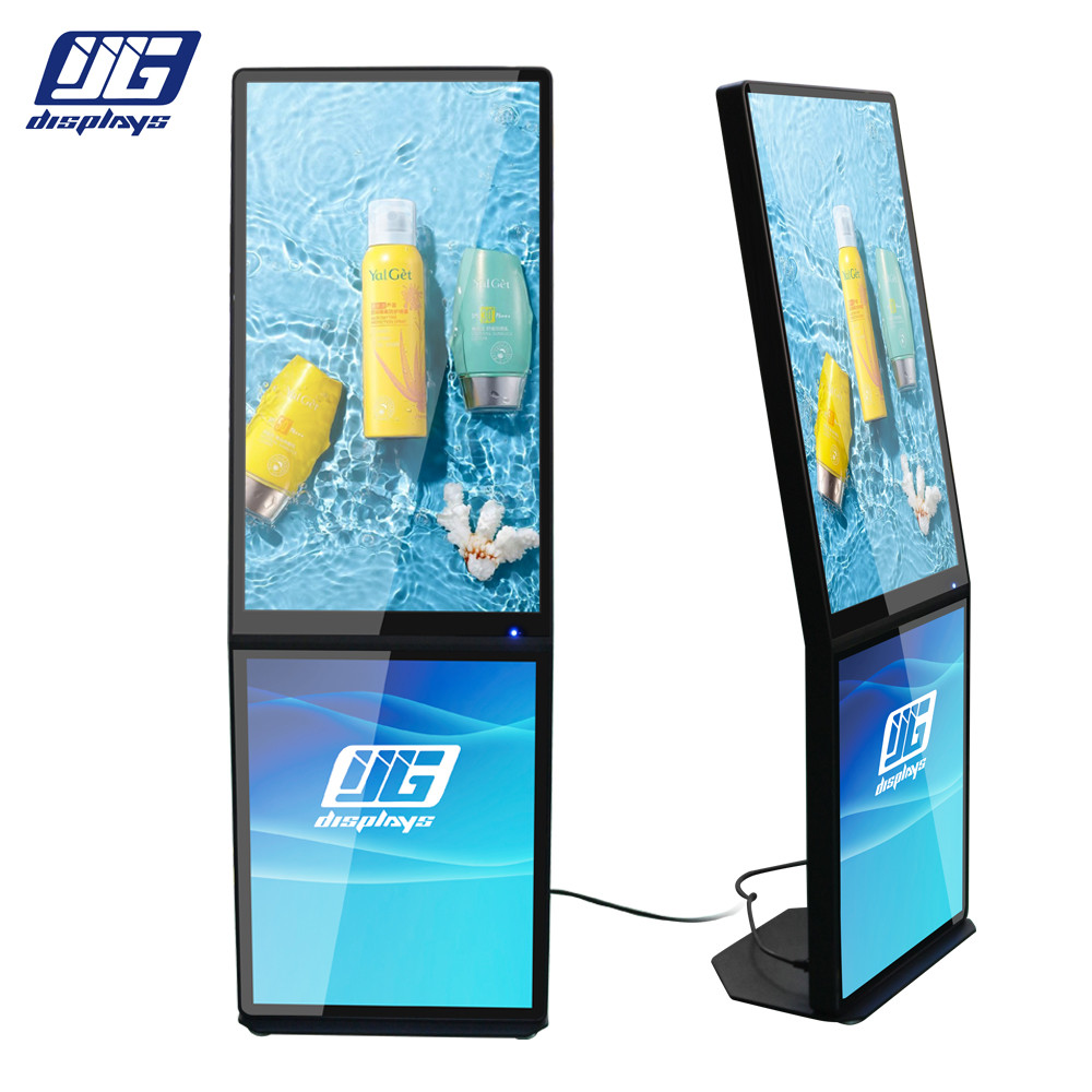 Hanging System 32 Inch LCD Advertising Display / LCD Media Players With LED Light Box