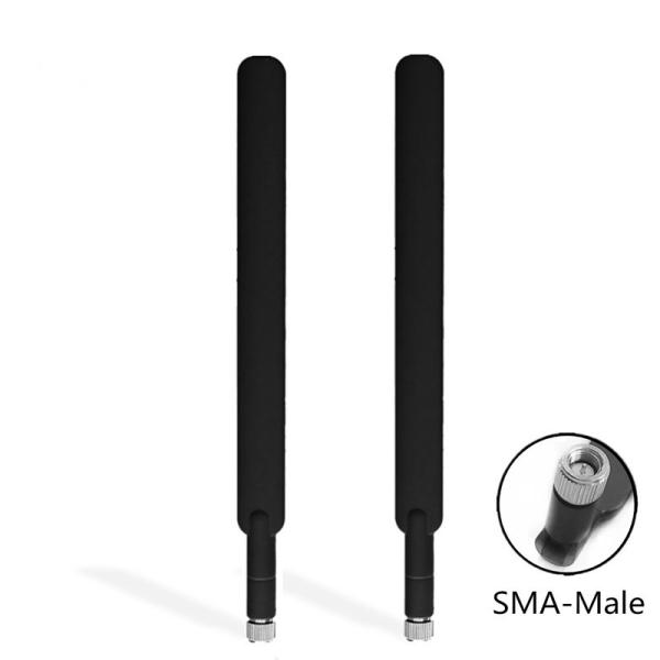 High Gain 6Dbi Waterproof Dual Band 4G 5G Wifi Wireless Antenna SMb Male Key