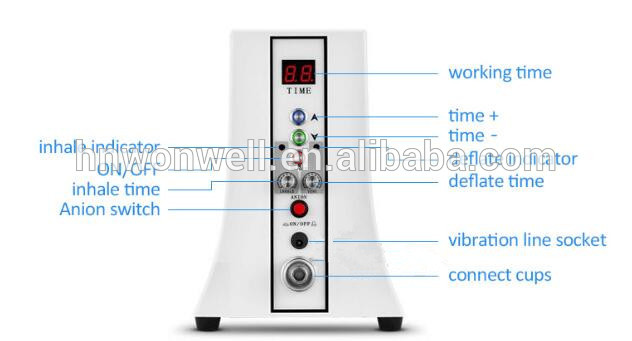 Vacuum cupping therapy breast enlargement enlarge massager