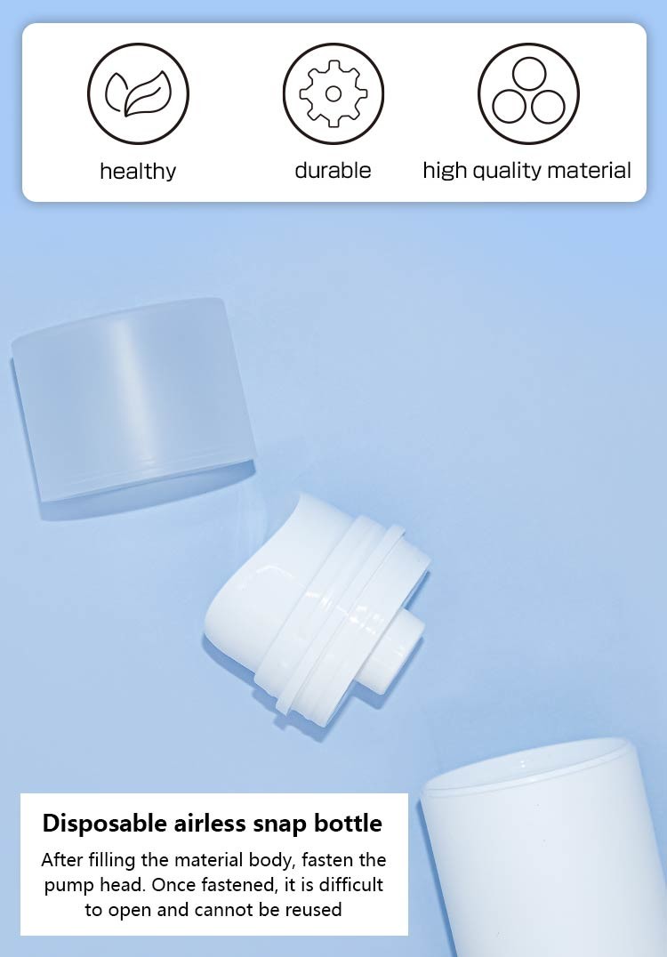 50ml/100ml/150ml Customized Color face cream lotion container PP Airless Pump Bottle UKA57