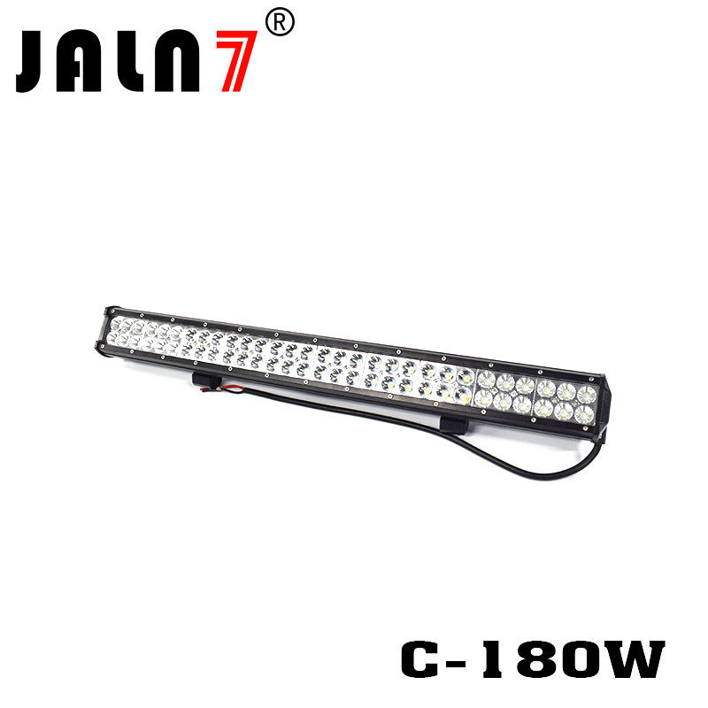 LED Light Bar JALN7 180W CREE Spot Flood Combo LED Driving Lamp Super Bright Off Road Lights LED Work Light Boat Jeep