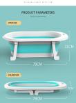 Customized Logo Baby Bathtub Foldable Plastic Bathtub Eco-Friendly