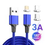 Square 180 Rotation OEM Magnetic USB Charging Cable Data Sync