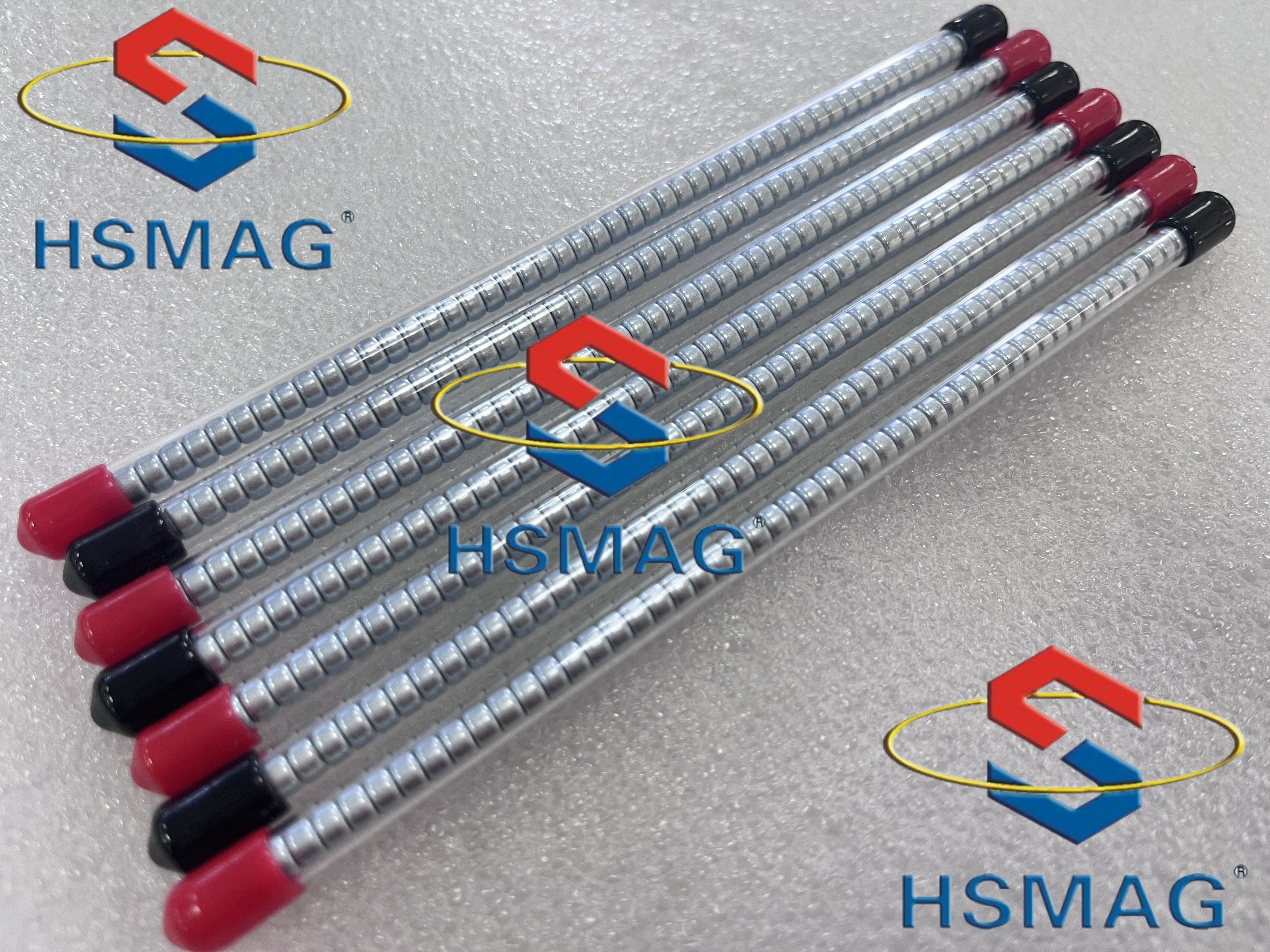 HSMAG Strong Motor Zn Coated SmCo Cylinder Magnet High Temperature 1*1.5*3mm