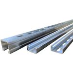 Galvanized C Shaped Stainless Steel Slotted Strut Channel 6m/12m Durability