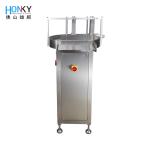 Customized Round Bottle Feeding Machine 500w For Syrup Filling And Packing Line