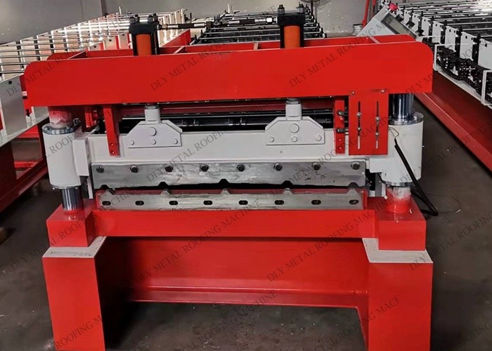 Trapezoidal 3phases Roof Roll Forming Machine Plc Control System
