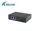 IP30 1000BASE SC Industrial Media Converter 220VAC RJ45