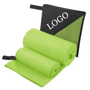 Quality Wholesale Custom Size Microfiber Sports Towel For Gym with Mesh bag wholesale