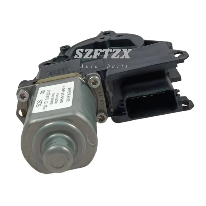 82450A1010 Front Door Window Regulator Replacement Left Car Window Motor For Hyundai Santa Fe 2.0L 2.4L Black/Silver